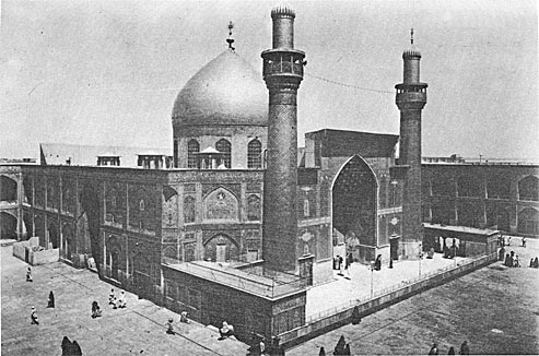 Mosque of Imam Ali at Najaf, Iraq, printed size 16.43cm wide x 10.71cm high